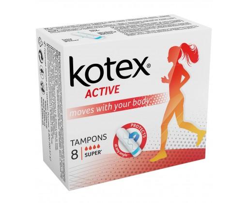 KOTEX® Active Super tampony 8 ks Kotex