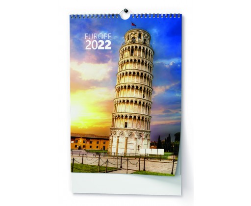 Kalendář nástěnný - Evropa / BNG12 Baloušek Tisk