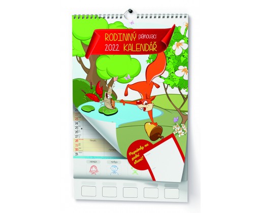 Kalendář nástěnný - Rodinný plánovací / BNC9 Baloušek Tisk