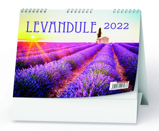 Kalendář stolní - Levandule / BSV5 Baloušek Tisk