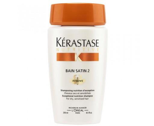 Kérastase Bain Satin 2 Irisome hloubkově vyživující šampon pro velmi suché a citlivé vlasy 250 ml Kérastase