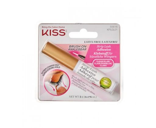 Kiss Lepidlo na řasy transparentní Strip Lash Adhesive Clear  5 g Kiss