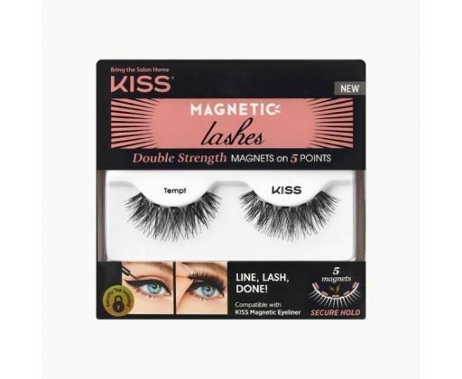 Kiss Magnetické řasy (Magnetic Lashes Double Strength) 02 Tempt Kiss