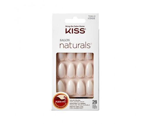 Kiss Přírodní nehty vhodné pro lakování 70910 Salon Naturals (Nails)  28 ks/bal. Kiss