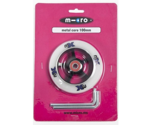 Kolečko Micro MX 100 mm černo-bílé MICRO