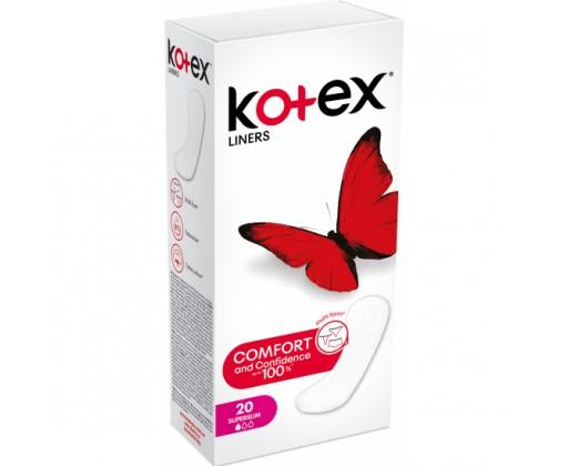 Kotex Slip Super Slim Liners slipové vložky intimky 20 ks Kotex