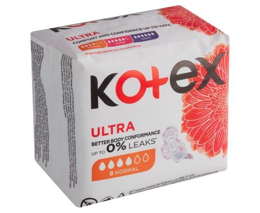 Kotex Ultra Normal dámské hygienické vložky  8 ks Kotex
