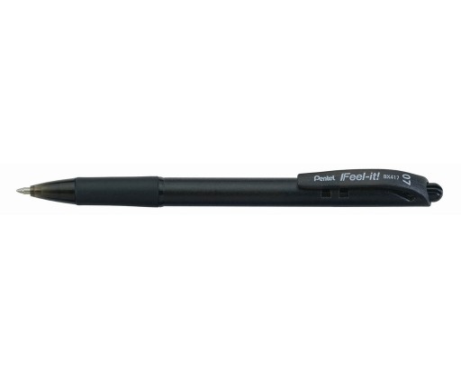 Kuličkové pero Pentel BX417 - černá Pentel