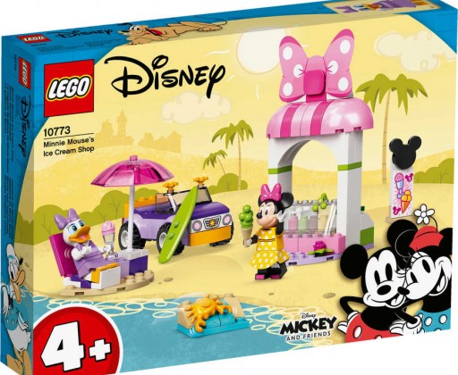 LEGO DISNEY Myška Minnie Mouse a zmrzlinárna 10773 STAVEBNICE Lego