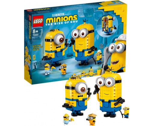 LEGO MINIONS Mimoni a jejich doupě 75551 STAVEBNICE Lego