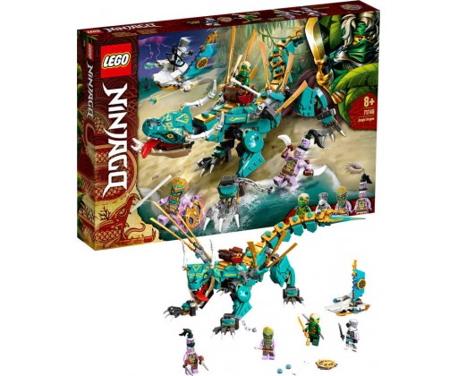 LEGO NINJAGO Drak z džungle 71746 STAVEBNICE Lego