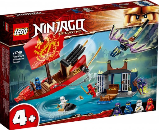 LEGO NINJAGO Poslední let Odměny osudu 71749 STAVEBNICE Lego