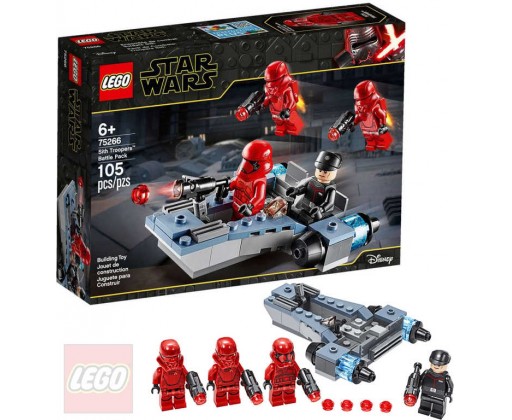 LEGO STAR WARS Bitevní balíček sithských jednotek 75266 STAVEBNICE Lego
