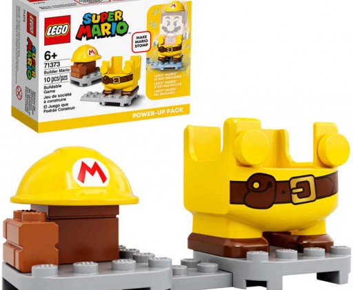 LEGO SUPER MARIO Obleček stavitel doplněk k figurce 71373 STAVEBNICE Lego
