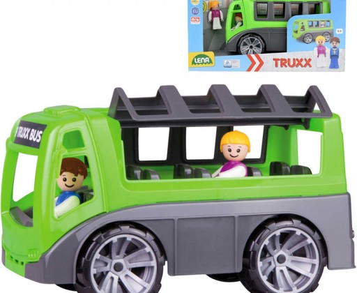 LENA Truxx baby herní set autobus 26cm + 2 figurky plast Lena