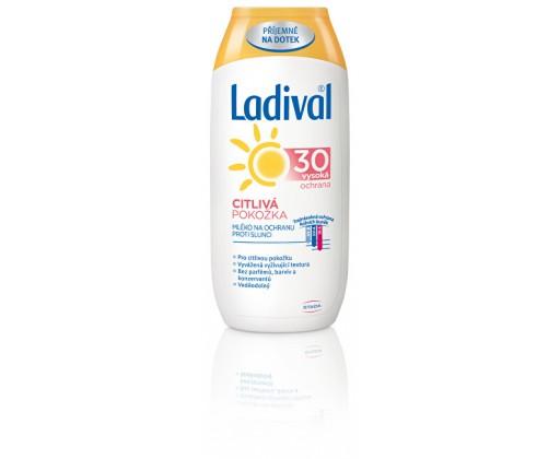 Ladival Mléko na ochranu proti slunci pro citlivou pokožku OF 30  200 ml Ladival