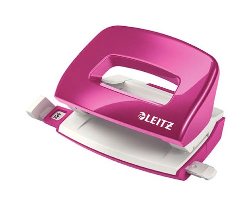 Leitz NeXXt 5060 mini kancelářský děrovač metalická růžová Leitz