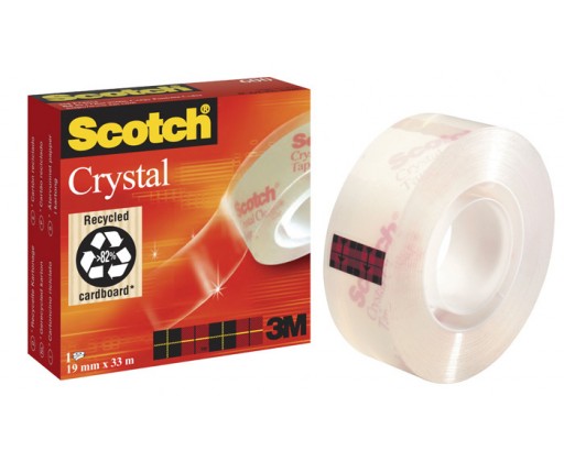 Lepicí páska Scotch Crystal - 19 mm x 33 m Scotch