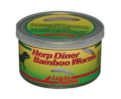 Lucky Reptile Herp Diner - bambusoví červi 35g Lucky Reptile
