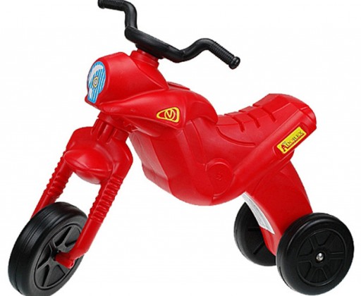 MAD Odrážedlo ENDURO Maxi dětské odstrkovadlo červená motorka do 25kg HRAČKY