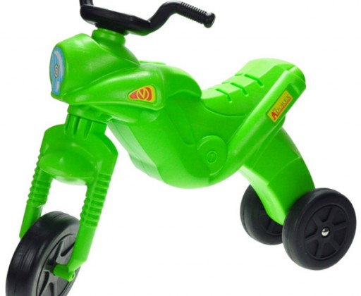 MAD Odrážedlo ENDURO Maxi dětské odstrkovadlo zelená motorka do 25kg HRAČKY