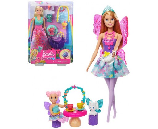 MATTEL BRB Barbie Dreamtopia set herní pohádkový panenka s doplňky Mattel
