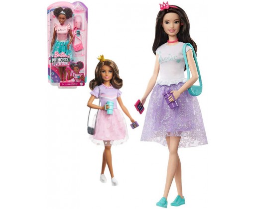 MATTEL BRB Barbie Princess Adventure set panenka princezna s doplňky Mattel