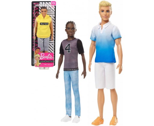 MATTEL BRB Barbie panák trendy model Ken 32cm módní obleček různé druhy Mattel