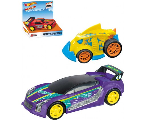 MATTEL HOT WHEELS Auto Mighty Speeders na natažení různé druhy plast Mattel