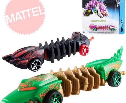 MATTEL HOT WHEELS Auto Mutant plastové 7 druhů na blistru Mattel