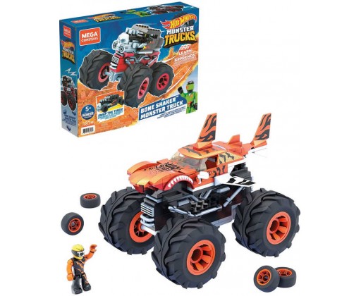 MEGA CONSTRUX Auto Monster Truck set s figurkou 2 druhy STAVEBNICE Mattel