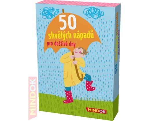 MINDOK HRA 50 Skvělých nápadů pro deštivé dny Mindok