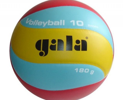 Míč volejbal TRAINING 180g BV5541S barva modro/žluto/čevená GALA Gala