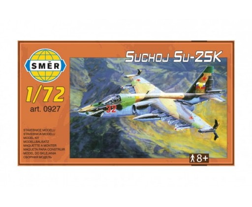 Model Suchoj Su-25K 21x20cm v krabici 25x14x4
