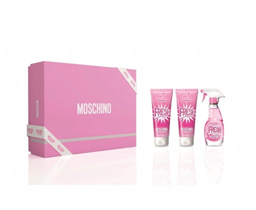 Moschino Pink Fresh Couture - EDT 50 ml + tělové mléko 100 ml + sprchový gel 100 ml Moschino