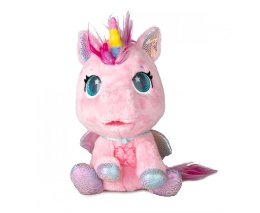 My baby unicorn Můj interaktivní jednorožec růžový TM Toys