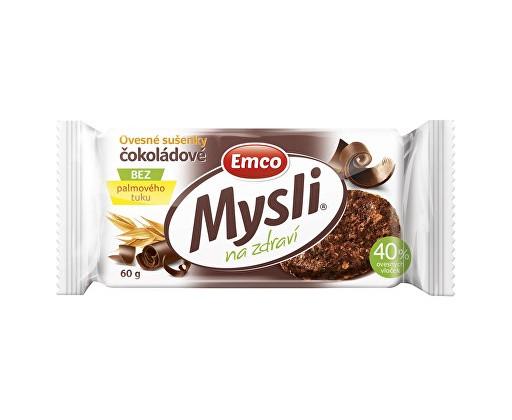 Mysli Ovesné sušenky čokoládové 60g EMCO