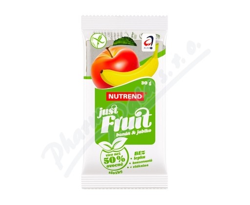NUTREND Just Fruit banán a jablko 30g Nutrend