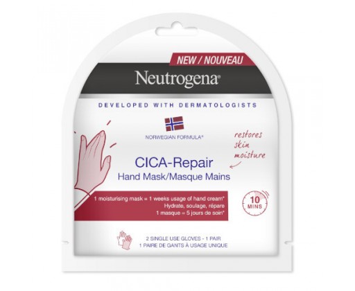 Neutrogena Pečující maska na ruce CICA-Repair  1 pár Neutrogena