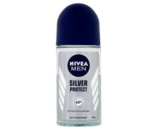 Nivea Men Silver Protect Kuličkový antiperspirant 50 ml Nivea