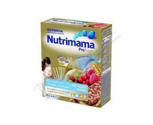Nutrimama cereál.tyčin.brusinky/maliny 200g(5x40g) NUTRICIA N.V.