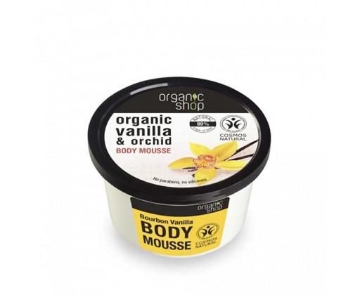 Organic Shop Tělová pěna Burbonská vanilka (Body Mousse)  250 ml Organic Shop