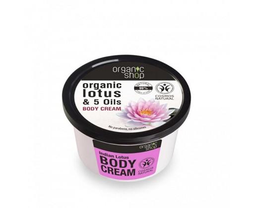 Organic Shop Tělový krém Indiánský lotos (Body Cream)  250 ml Organic Shop