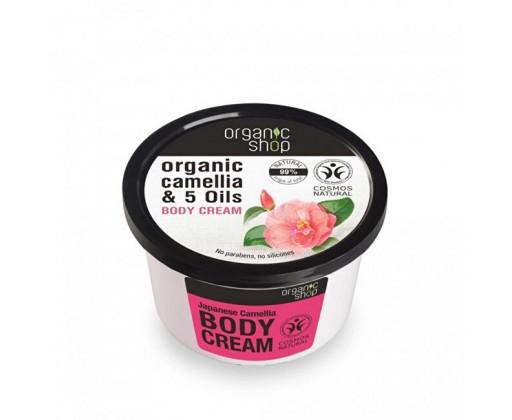 Organic Shop Tělový krém Japonská kamélie (Body Cream)  250 ml Organic Shop