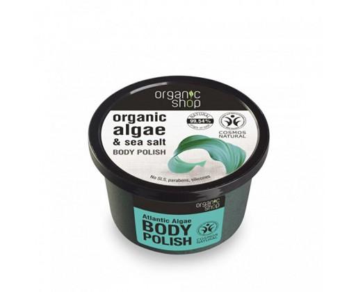 Organic Shop Tělový peeling Atlantické řasy (Body Polish) 250 ml Organic Shop