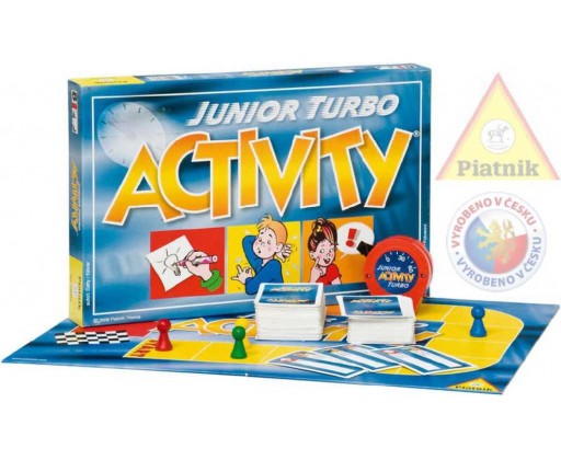 PIATNIK Hra ACTIVITY Junior turbo *SPOLEČENSKÉ HRY* Piatnik