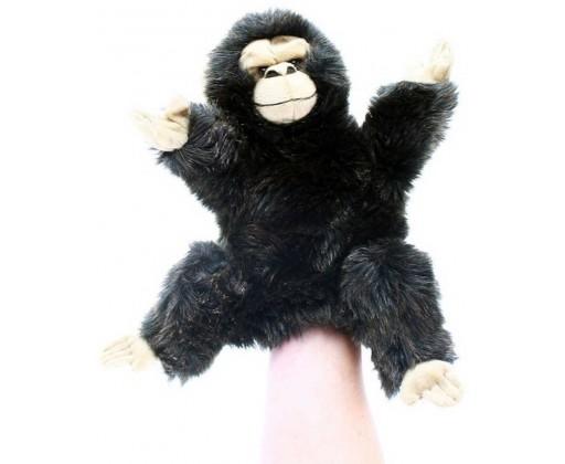 PLYŠ Maňásek opice 28cm na ruku *PLYŠOVÉ HRAČKY* HRAČKY
