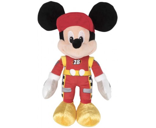 PLYŠ Myšák Mickey Mouse závodník 25cm Racer *PLYŠOVÉ HRAČKY* Dino