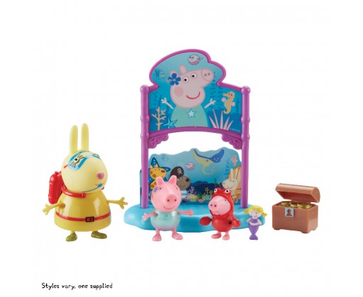Peppa Pig sada Svět pod vodou 3 figurky a doplňky TM Toys