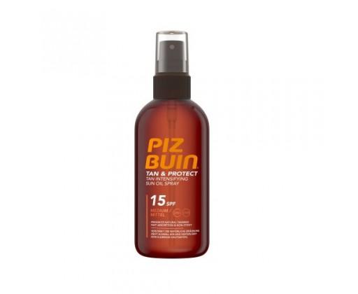 Piz Buin Olejový sprej urychlující opálení Tan & Protect (Tan Intensifying Oil Spray SPF 15)  150 ml Piz Buin